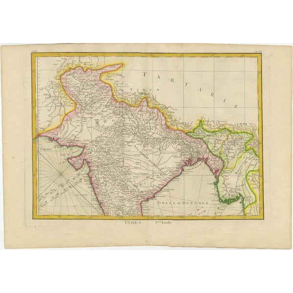 A voyage through history with an exquisite collection of Rigobert Bonne's 1770 maps, as featured in the coveted Atlas...