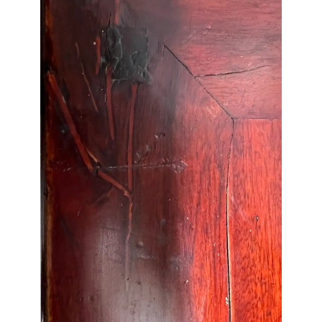 Auburn Small Antique Square Table For Sale - Image 8 of 12