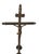 Crafted in the early 1900s, this solemn and substantial Antique Bronze Altar Crucifix, measuring an impressive 21.5 inches...