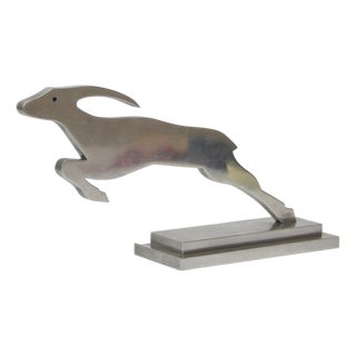 Art Deco Deer Sculpture, 1920s-1940s For Sale