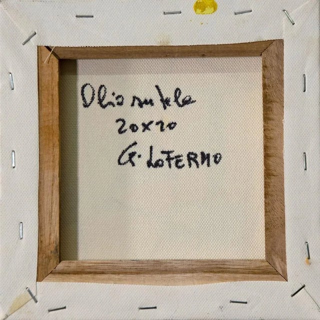 Giorgio Lo Fermo, Pink Shadow, 2020, Original Oil on Canvas For Sale - Image 3 of 4