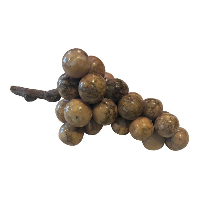 Mid Century Large Heavy Jasper Grapes For Sale