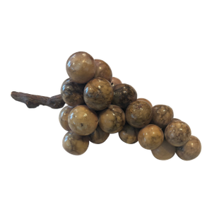 Mid Century Large Heavy Jasper Grapes