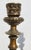 Metal French Empire Neo-Classical Candlesticks - A Pair of 2 For Sale - Image 7 of 16