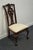 American Drew Traditional Chippendale Style Solid Cherry Dining Side Chair For Sale - Image 4 of 9