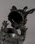 Metal Pair Antique Chinese Bronze Foo Dog Shishi Incense Burners Qing Republic For Sale - Image 7 of 9