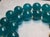 Mozambique Amazonite Beaded Necklace With Gold Plated Amazonite Clasp For Sale - Image 4 of 11