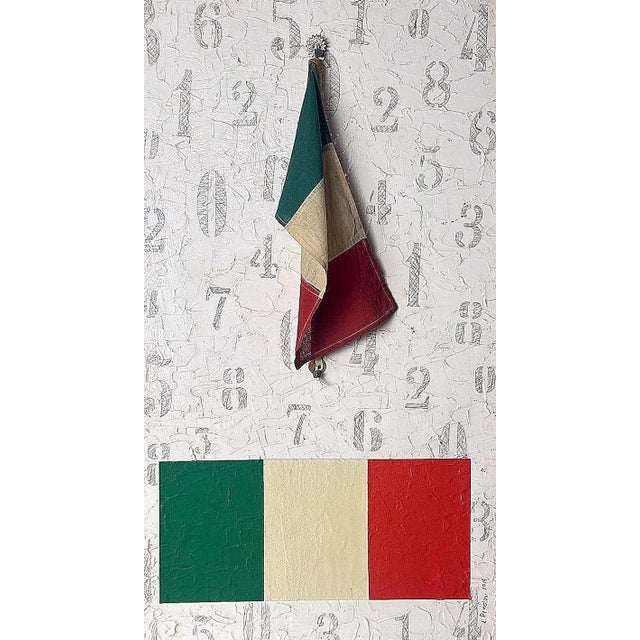 Contemporary Minimalist Italian Mixed-Media Painting by Lella Rendesi For Sale - Image 3 of 18