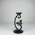 Verdant Candlestick | Handcrafted Metal Leaf Design Candle Holder for Botanical Decor For Sale - Image 4 of 7
