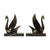 1930s French Art Deco Swan Bookends, 1930s, Set of 2 For Sale - Image 5 of 18