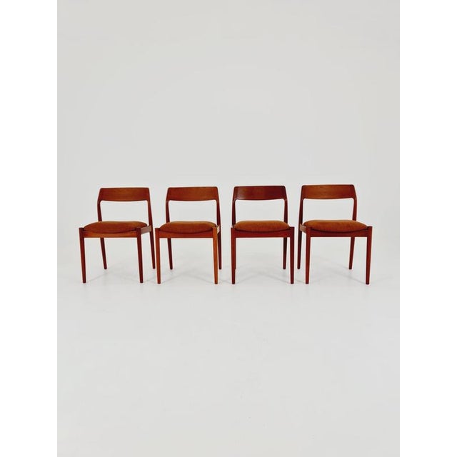 Danish Teak Dining Chairs by David Nygrens Möbelfabrik, 1960s, Set of 4 For Sale - Image 3 of 18