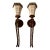 Vintage Alabaster/Marble and Metal Torchiere Sconces Exquisite and Unique Mint Condition For Sale