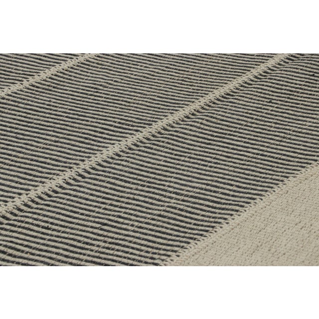 Handwoven in wool, this 9x12 contemporary Kilim is from an exciting new custom-capable flatweave collection by Rug &...