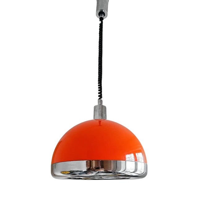 Vintage Space Age Hanging Lamp, 1970s For Sale