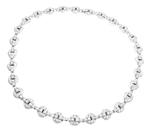 Mid 20th Century Cartier Orissa 9.17 Carat Diamond White Gold Necklace