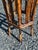 Vintage Bamboo and Rattan 6 Sided End Table or Stand For Sale - Image 11 of 12