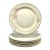 1990s Homer Laughlin “Tulip” Set of 7 Ceramic Bread Plates For Sale