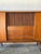 Teak Sideboard Credenza With Sliding Doors and Drawers Danish Mid-Century Modern 1960s For Sale In Los Angeles - Image 6 of 12