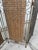 Vintage Wrought Iron & Woven Rattan Folding Room Divider Screen For Sale In Orlando - Image 6 of 12