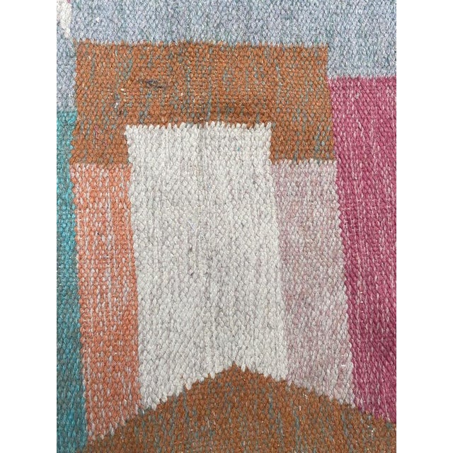 Vintage Native Egyptian Tapestry, 1960s For Sale - Image 9 of 14