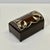 Heintz Art Metal Shop Cigarette Box 4106 Domed Sterling on Bronze Arts & Crafts For Sale In South Bend - Image 6 of 18