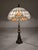 Tiffany Style Brass Table Lamp For Sale - Image 15 of 18