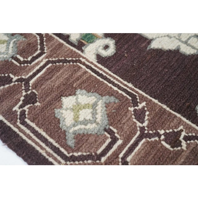 Early 21st Century Sumak Runner 2'5'' X 8'0" For Sale - Image 5 of 12