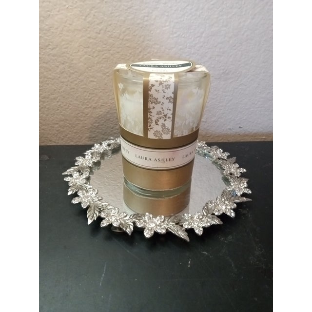 Gorgeous New Laura Ashley Cottage Garden Scented Candle For Sale In Dallas - Image 6 of 6