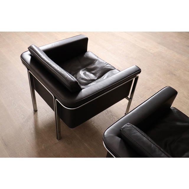 Pair of Model 6912 lounge chairs designed by German architect and designer Horst Brüning for Kill International in 1967....