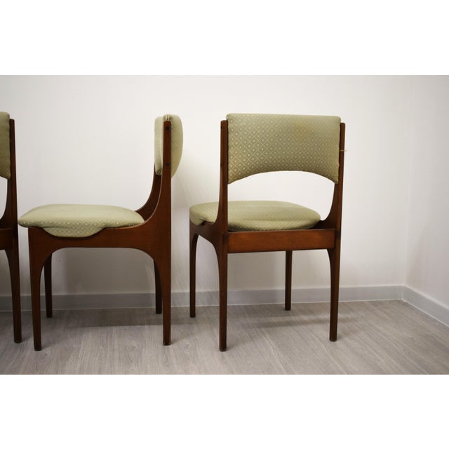Beatrice Chairs by Giuseppe Gibelli for Sormani, 1970, Set of 4 For Sale - Image 9 of 17