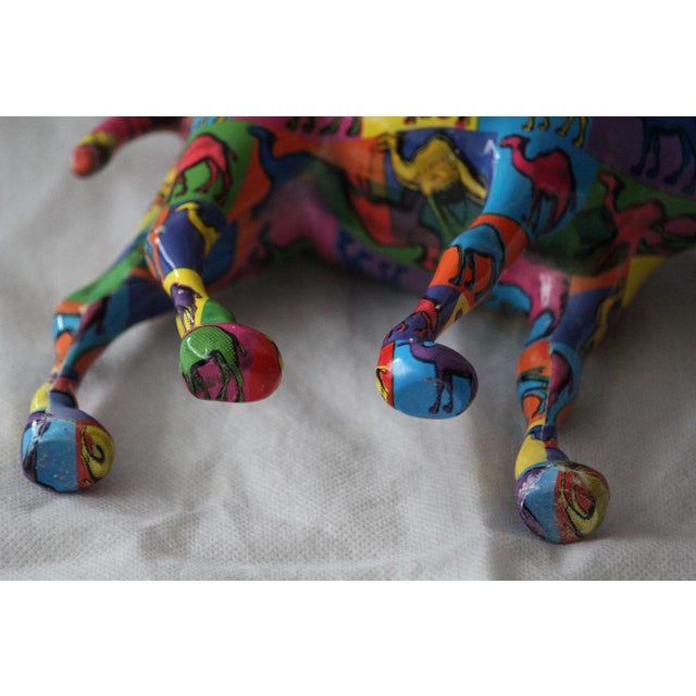 Pop Art Camel Statue, 2000s, Epoxy Resin For Sale - Image 6 of 15
