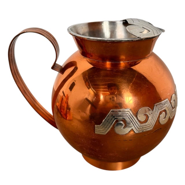 1960s 1960s Taxco Modernist Coffee and Beverage Service by Ana Núñez De Brilanti For Sale - Image 5 of 18