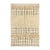Animal Print & Grid Hand-Knotted Wool Rug | 9'11" X 6'10" | One of a Kind For Sale