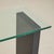 Glass Vintage Italian Wood and Black Lacquer Console with Glass Top For Sale - Image 7 of 11