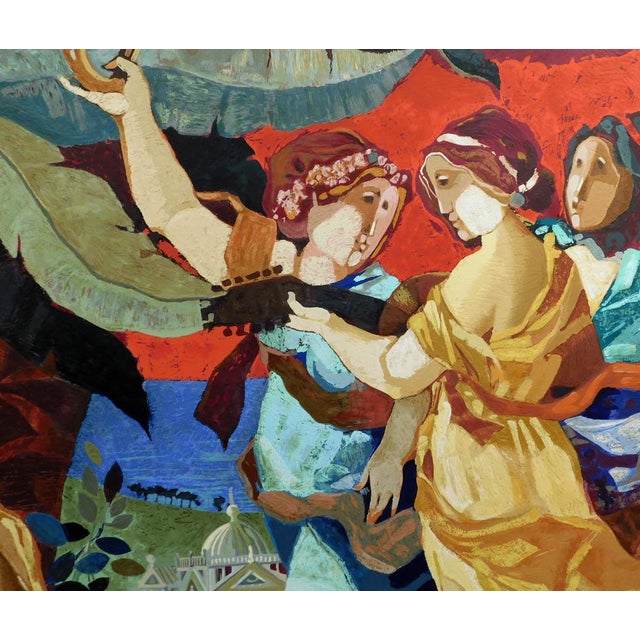 2000 - 2009 Sunol Alvar "Allegories of Insomnia" 1989 Serigraph on Paper Unframed For Sale - Image 5 of 5