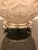 French Art Deco Round Geometric Table Lamp by Sabino For Sale In New York - Image 6 of 13