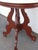 Brown Late 1800s Victorian Eastlake Marble Top Carved Side Table 6900 For Sale - Image 8 of 18