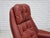 Mid-Century Modern Danish Swivel Armchair in Furniture Leather by H.W. Klein for Bramin, 1970s For Sale - Image 3 of 18