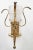 Vintage Wall Sconces - Wrought Iron With Gilt Finish - A Pair For Sale - Image 10 of 11