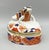 Chinoiserie Vintage Andrea by Sadek Frog Imari Porcelain Trinket Box- Royal Crown Derby / Limoges Style – Japanese / Chinoiserie For Sale - Image 3 of 13