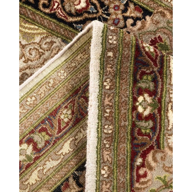 Mogul, One-of-a-Kind Hand-Knotted Area Rug in Ivory, 3' 0" x 12' 8" For Sale In New York - Image 6 of 8