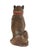 Life-Size Austrian Terracotta Pug Dog With Glass Eyes, 19th Century For Sale - Image 15 of 16