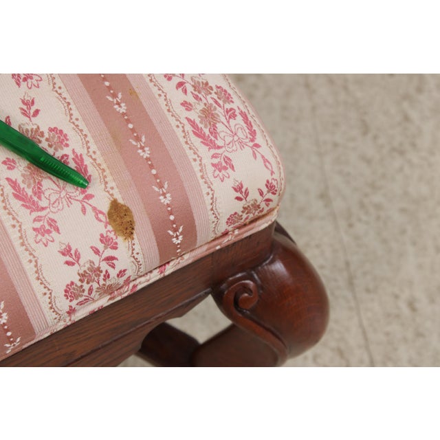 Pair of High Back Upholstered Chairs For Sale - Image 15 of 17