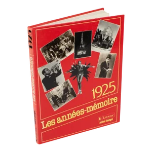 1925 The Memory Years, French Book, by Editions Larousse, 1988