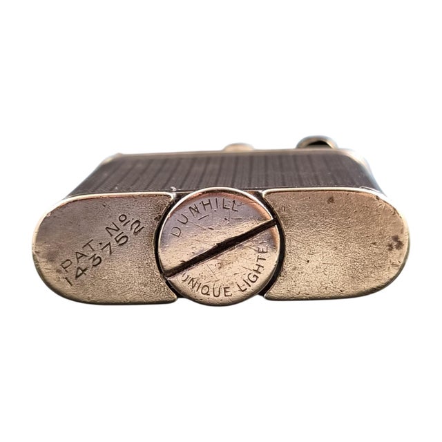 1920s Gold-Plated B Straight-Arm Petrol Lighter from Dunhill, 1920s For Sale - Image 5 of 12