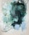 Contemporary Original Contemporary Abstract Painting in Dark Green, Teal & Soft Blue by American Lyrical Abstractionist Stacey Warnix For Sale - Image 3 of 11
