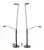 Early 21st Century Estiluz Black Metal Adjustable Floor Lamps, Pair For Sale - Image 5 of 10