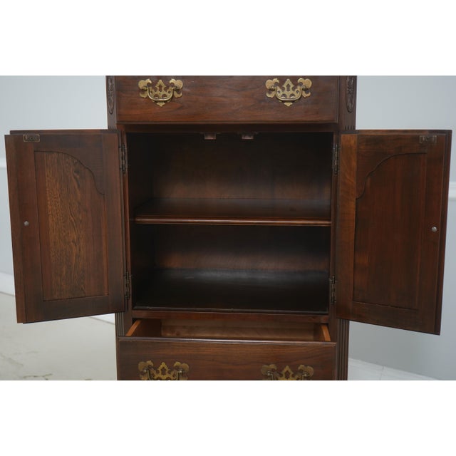 Ethan Allen Georgian Court Cherry Lingerie Chest For Sale In Philadelphia - Image 6 of 16