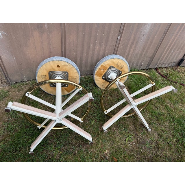 Cal-Style Vintage Bar Stools by Cal Style Furniture For Sale - Image 4 of 7