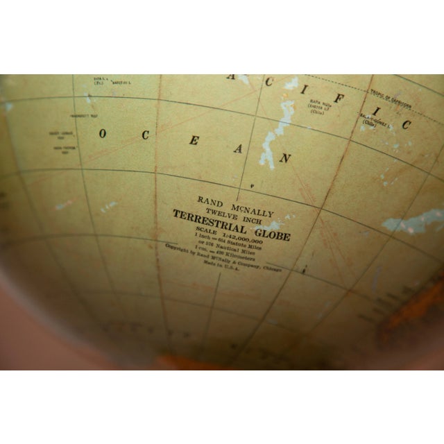 20th Century Rand McNally Terrestrial Globe For Sale In Seattle - Image 6 of 9
